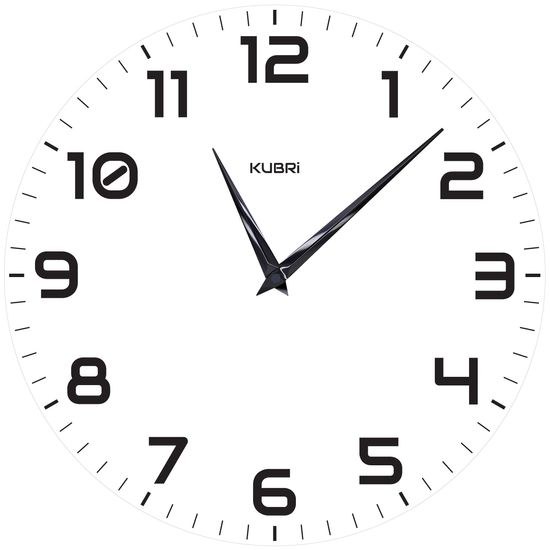 KUBRI KU2150RC - Hodiny s tichým chodem a časem řízeným signálem