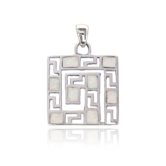 MOISS stříbrný přívěsek OPÁL