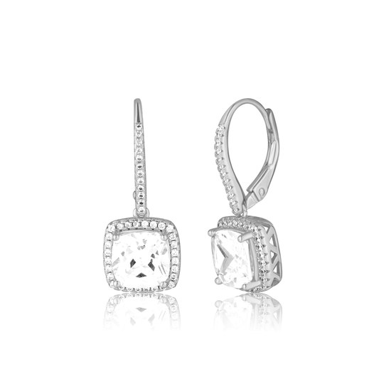 Náušnice JVD SVLE0826SH2BI00 stříbrné