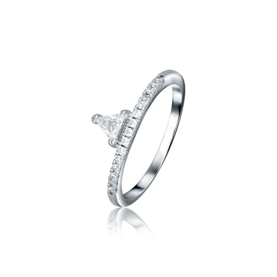 Prsten JVD 925/1000 stříbrný SVLR1203X61BI