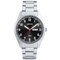 LAVVU Ocelové pánské hodinky FOSEN Dark Grey LWM0311