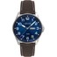 Ocelové pánské hodinky LAVVU LWM0144 BERGEN Blue/Top Grain Leather