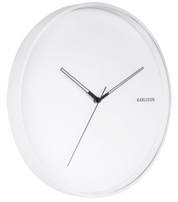 Designové nástěnné hodiny Karlsson KA5807WH 40cm