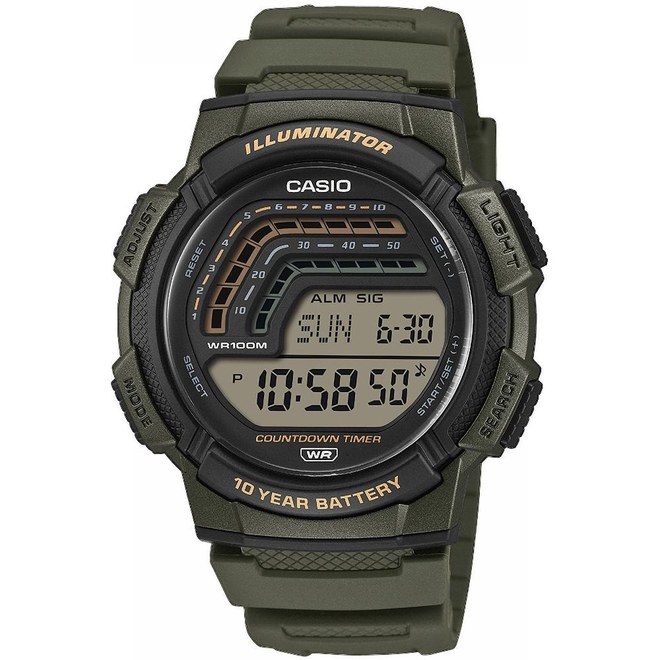 Hodinky Casio WS-1800-3AVEF