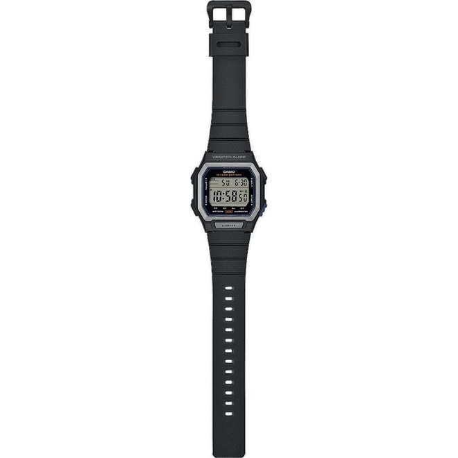 Casio W-738H-1AVEF- digitální hodinky s tichým vibračním budíkem