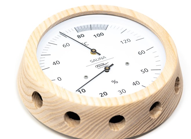Fischer 5076.00 - Teploměr a vlhkoměr do sauny