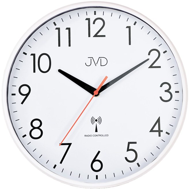 JVD RH502.3 - Rádiem řízené hodiny s tichým chodem