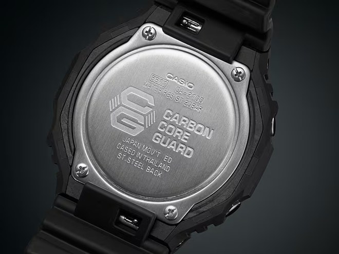 Hodinky Casio GA-2100-1A1ER Carbon Core Guard