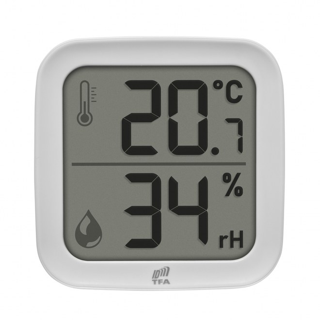 TFA 30.3908.02 INDOOR - pokojový teploměr a vlhkoměr pro WiFi systém TFA.me ID-A0