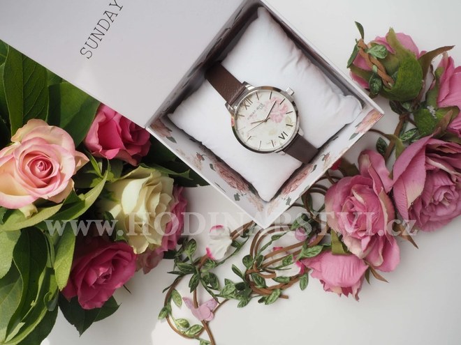 Hodinky SUNDAY ROSE Alive Vintage Flowers SUN-A01