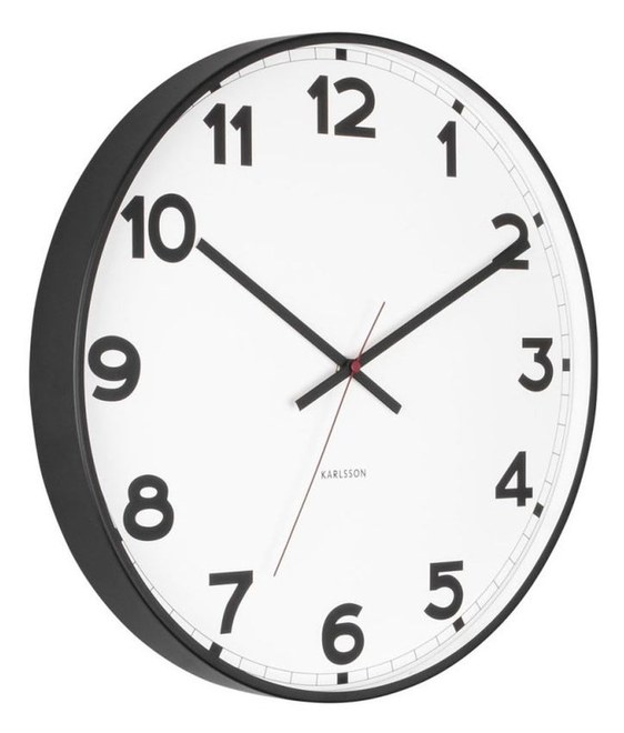 Designové nástěnné hodiny KA5847WH Karlsson 41cm