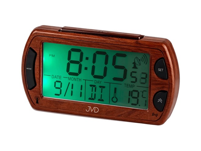 Radiem řízený budik JVD RB358.12