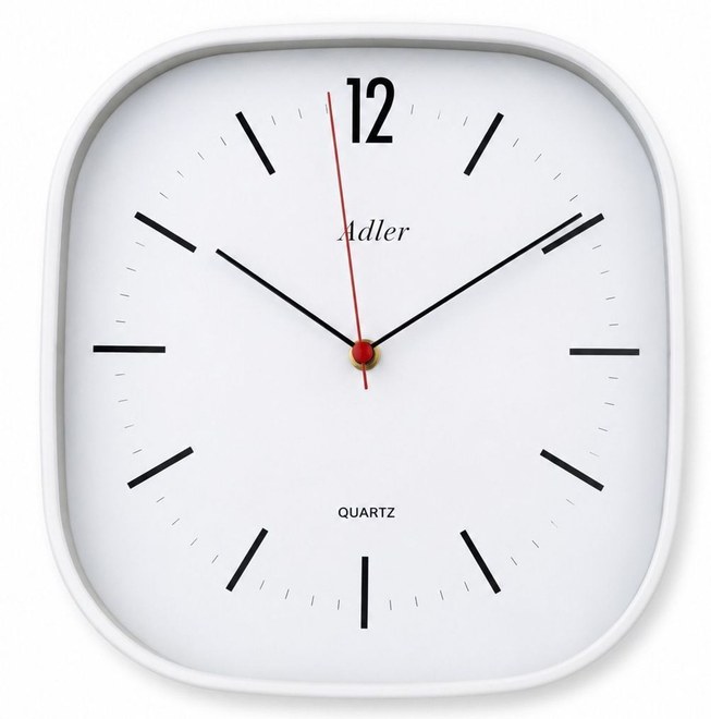 Hodiny Adler 30175 bílé