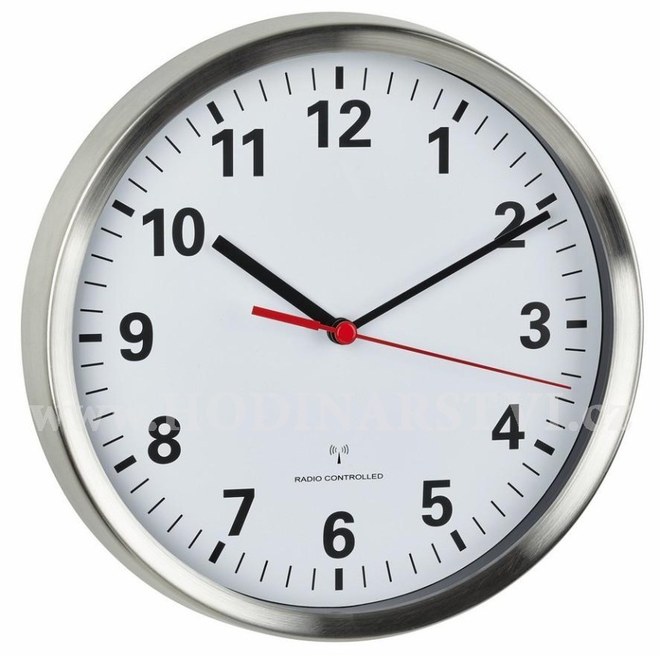 Nástěnné DCF hodiny TFA 60.3529.02 s tichým chodem