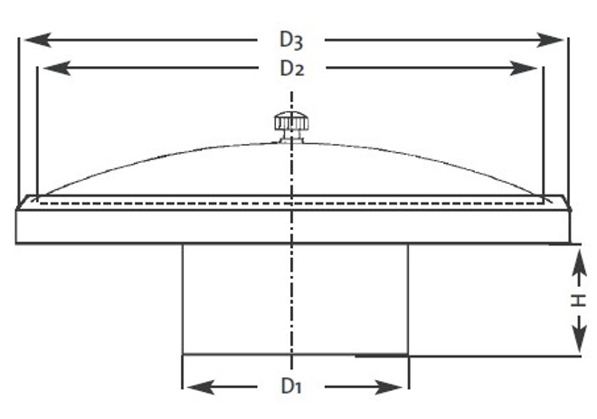K1.100021 – Barometr 81 mm na zabudování