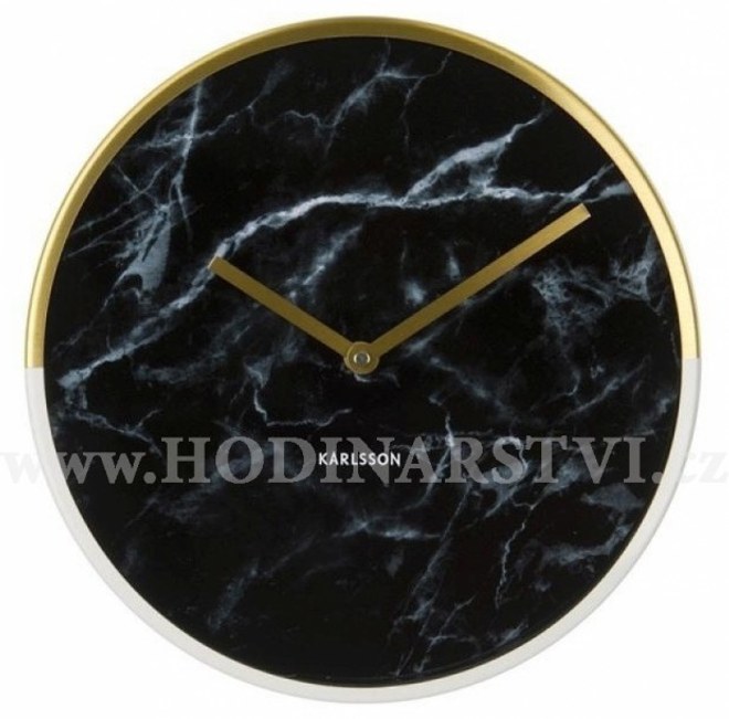 Hodiny Karlsson 5606BK 30cm