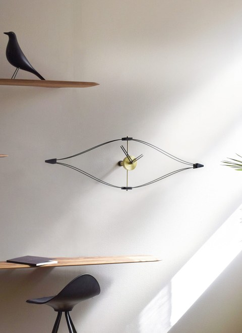 Designové nástěnné hodiny Nomon Look small 104cm