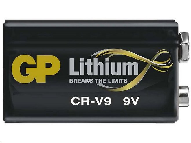 Baterie GP 9V lithiová 6F22