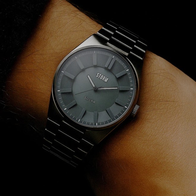 Hodinky Storm SOLARON GREY