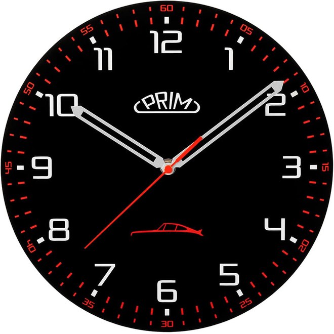 Hodiny PRIM Speedline - černo-červené