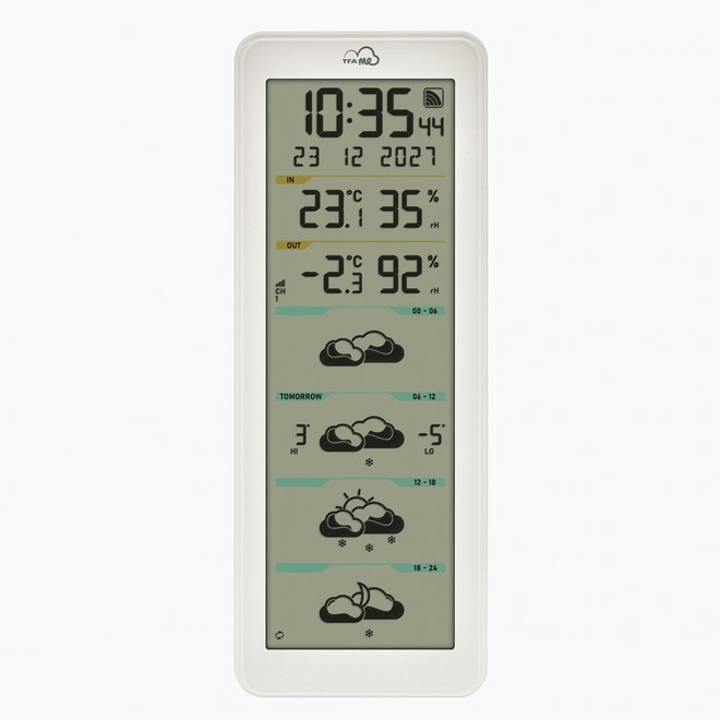 TFA 35.8108.02 - Bezdrátová WiFi meteostanice s chytrou předpovědí TFA.me ID-06