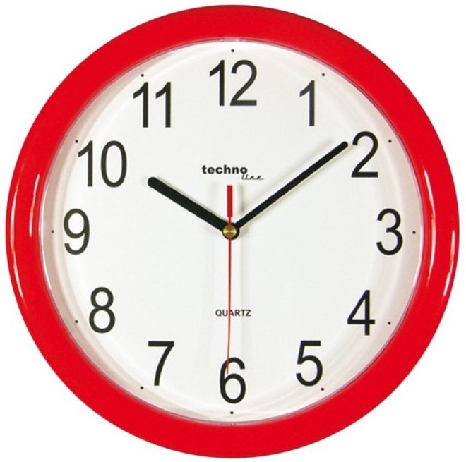 Nástěnné hodiny WT 600 red
