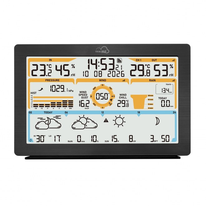 TFA 35.8106.01 - Bezdrátová WiFi meteostanice s chytrou předpovědí TFA.me ID-05