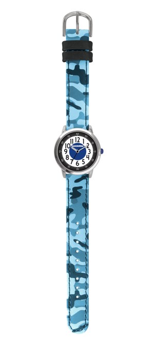 Svítící modré chlapecké hodinky CLOCKODILE ARMY CWB0030