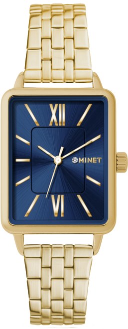 MINET Zlato-modré dámské hodinky SIENA MWL5429