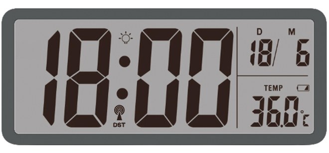 Digitální hodiny JVD DH8.2