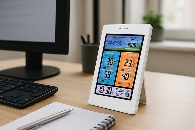 Rádiem řízená meteorologická stanice JVD RB3374