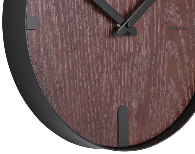 Designové nástěnné hodiny KA5794BK Karlsson 30cm