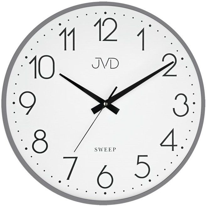 JVD HK4129.3 - kovové hodiny s výbornou čitelností