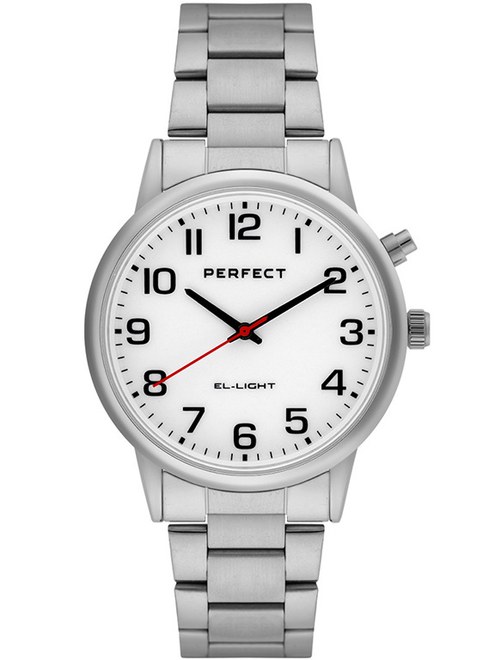 Pánské hodinky Perfect s osvětlením EL001M-02