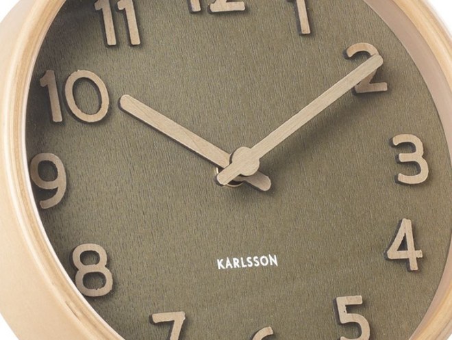 Designové nástěnné/stolní hodiny KA5875MG Karlsson 18cm