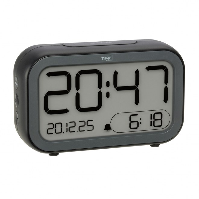 TFA 60.2048.01 BINGO HYBRID – LCD/LED digitální budík