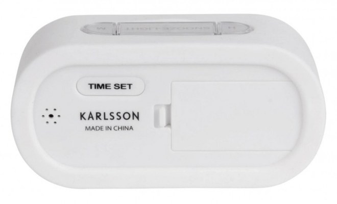 Stolní digitální budík Karlsson KA5753WH