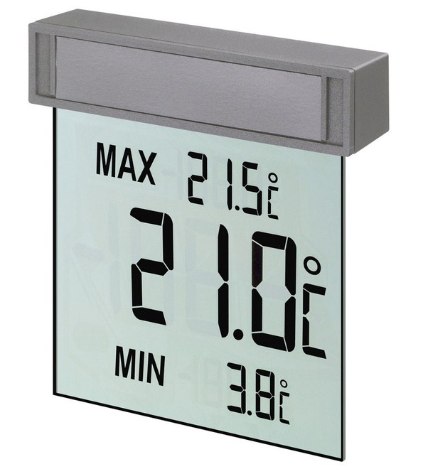 Venkovní digitální teploměr na okno TFA 30.1025