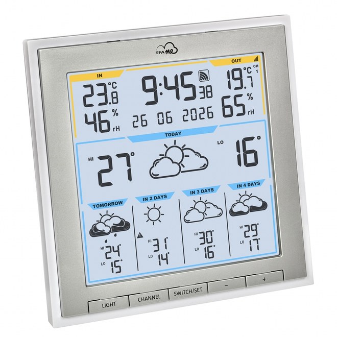 TFA 35.8105.02 - Bezdrátová WiFi meteostanice s chytrou předpovědí TFA.me ID-08