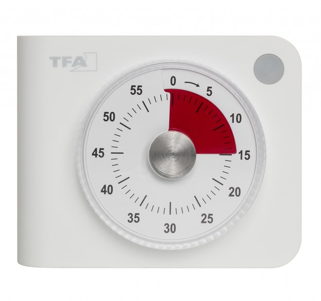TFA 38.2058.02 - digitální minutka s ciferníkem