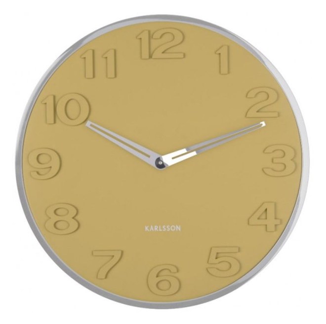 Designové nástěnné hodiny KA5759YE Karlsson 30cm