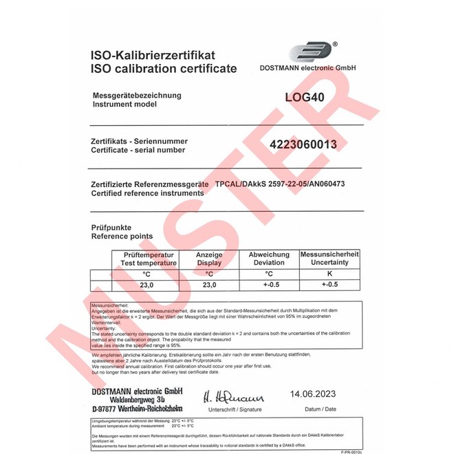 TFA 31.1065.02 - LOG40 - USB datalogger teploty s možností připojení externí sondy