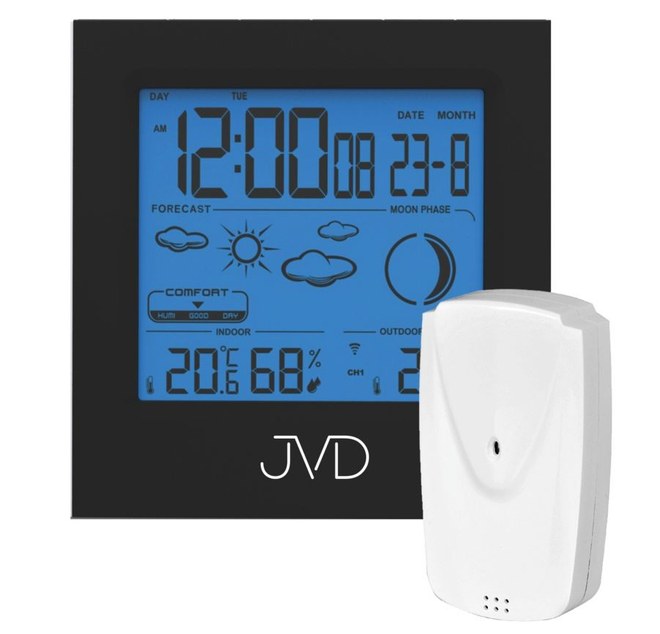 JVD RB672.1 - Rádiem řízená meteorologická stanice