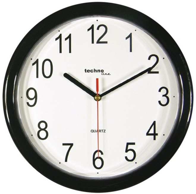 Nástěnné hodiny WT 600 black