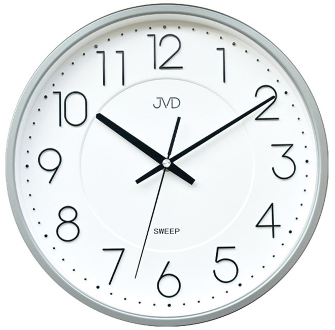 JVD HX2495.1 - dobře čitelné hodiny s tichým chodem