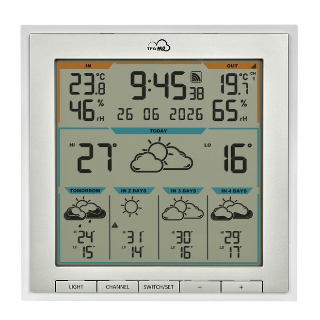TFA 35.8105.02 - Bezdrátová WiFi meteostanice s chytrou předpovědí TFA.me ID-08