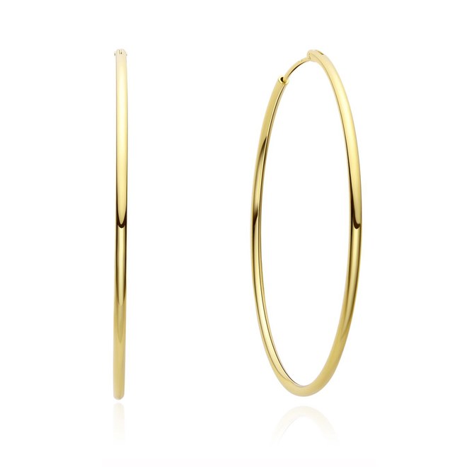 MOISS stříbrné 925/1000 náušnice GOLD