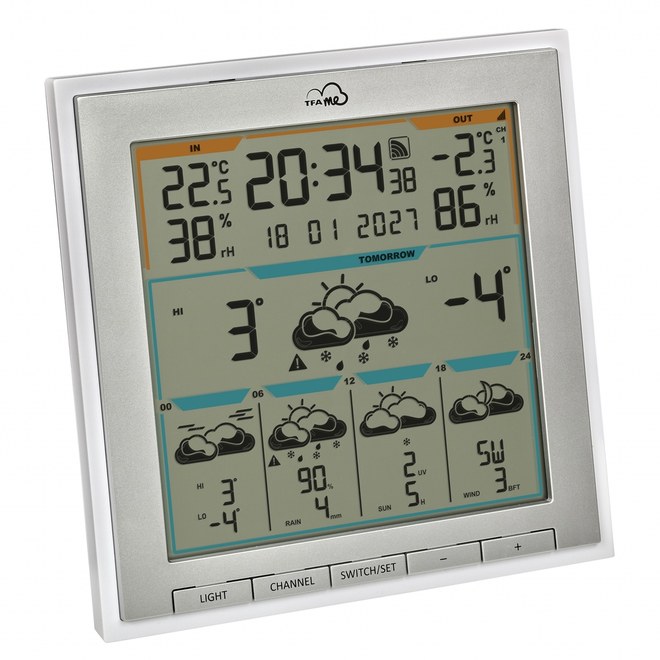TFA 35.8105.02 - Bezdrátová WiFi meteostanice s chytrou předpovědí TFA.me ID-08