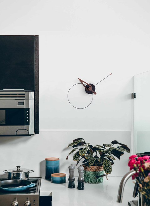 Designové nástěnné hodiny Nomon Pico BW 40cm