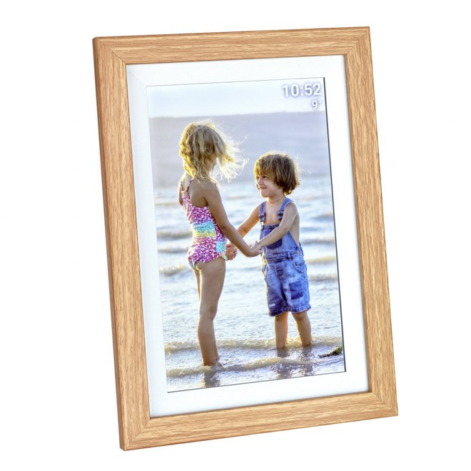 TFA 37.1002.08 - digitální fotorámeček s aplikací FRAMEO a přesným časem